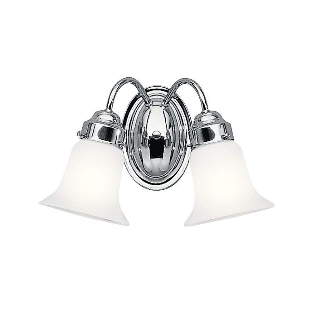 家具 照明器具 Amazon | Kichler 6122 Vanity – 13.5 in。 6122CH 1 | Kichler